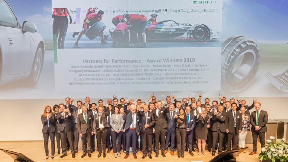 Schaeffler honors its suppliers for their outstanding performance